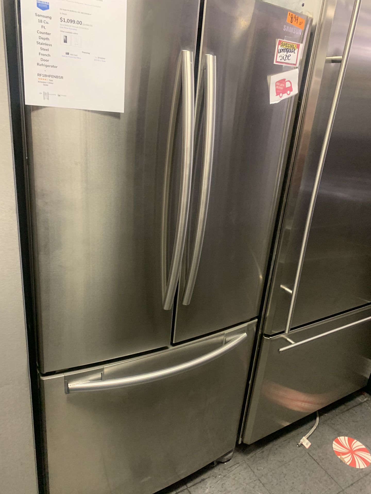 Samsung 33” counter depth refrigerator