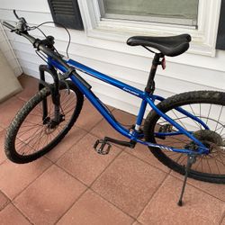 29” Hyper Bicycle Explorer Mountain Bike 29” Wheels Adults 14+ Years Hard Trail Blue 