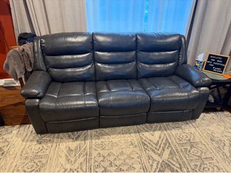 Leather Couch Recliner