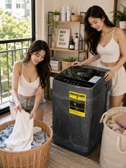 🔥 Portable Washing Machine – Compact, Powerful & Convenient! 🔥  🧺 Wash & Spin Function 👕 7.7 LB Capacity 💧 3 Adjustable Water Levels ⚡ Wor