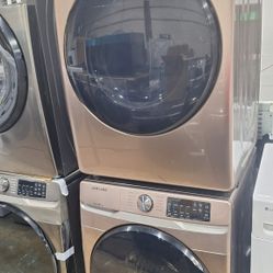 Used LG Washer & Electric Dryer 27"inch Front Load Set Whit Warranty 