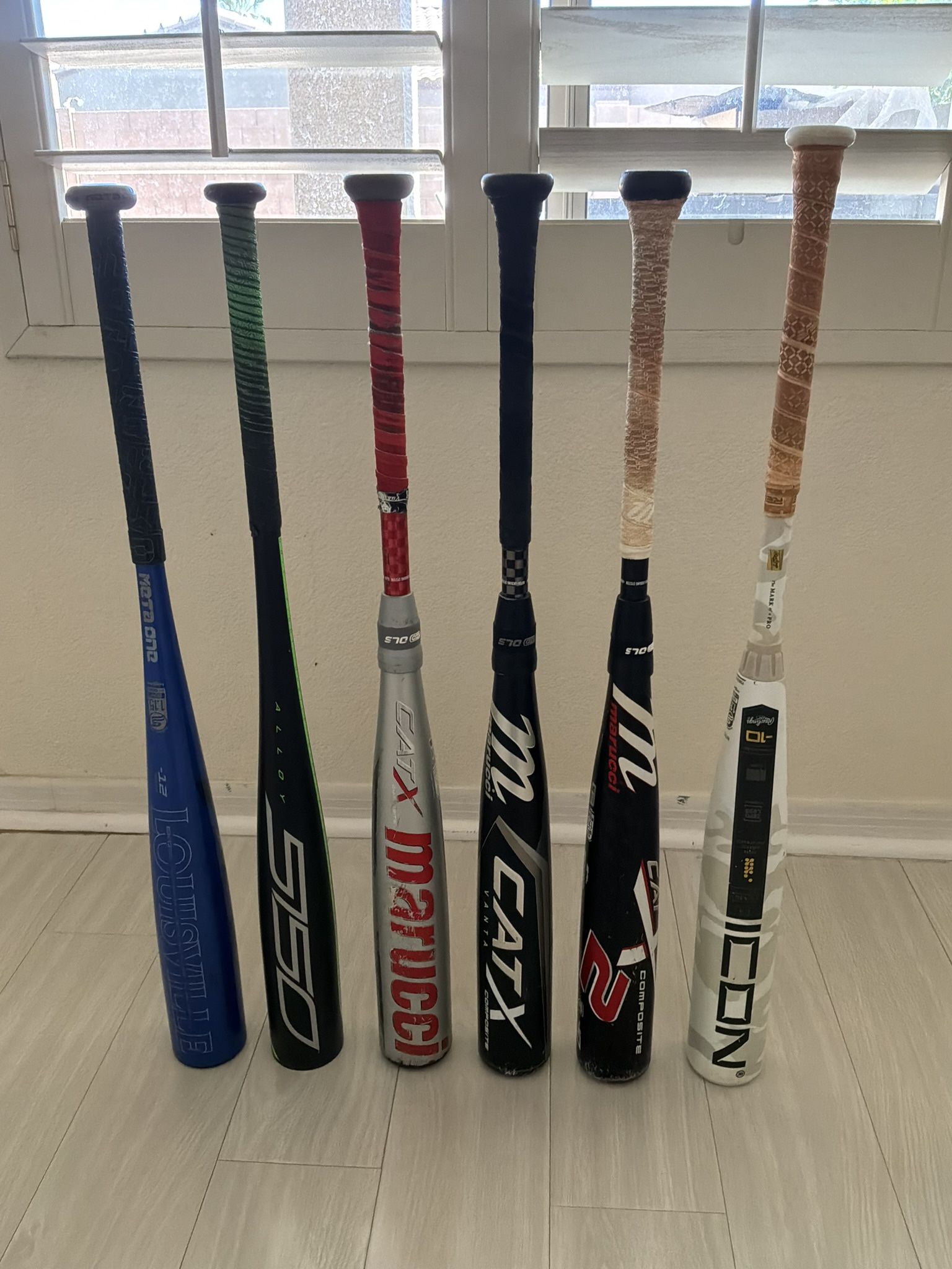 Several USSSA Baseball bats to sell