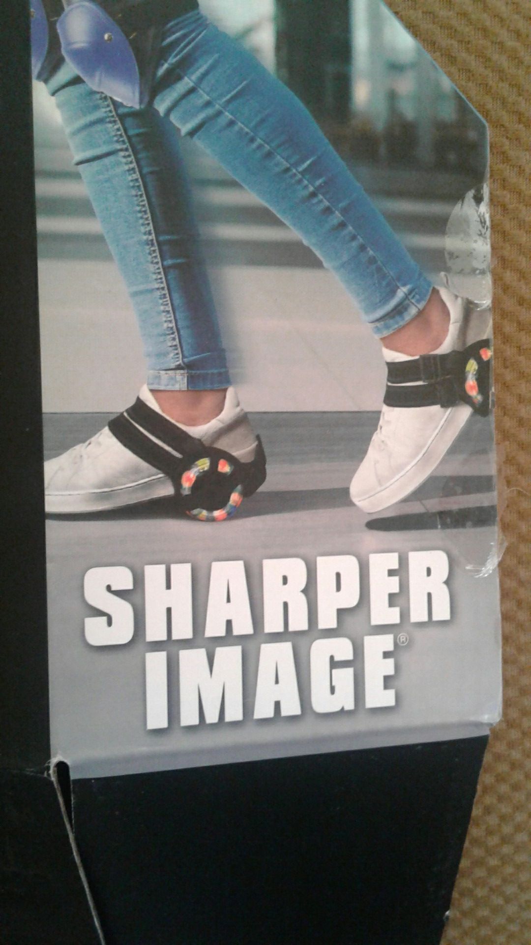 Sharper Image Adjustable Clip-n-Roll skates