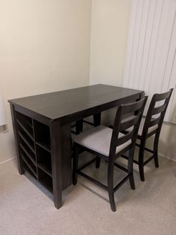 Table and chairs
