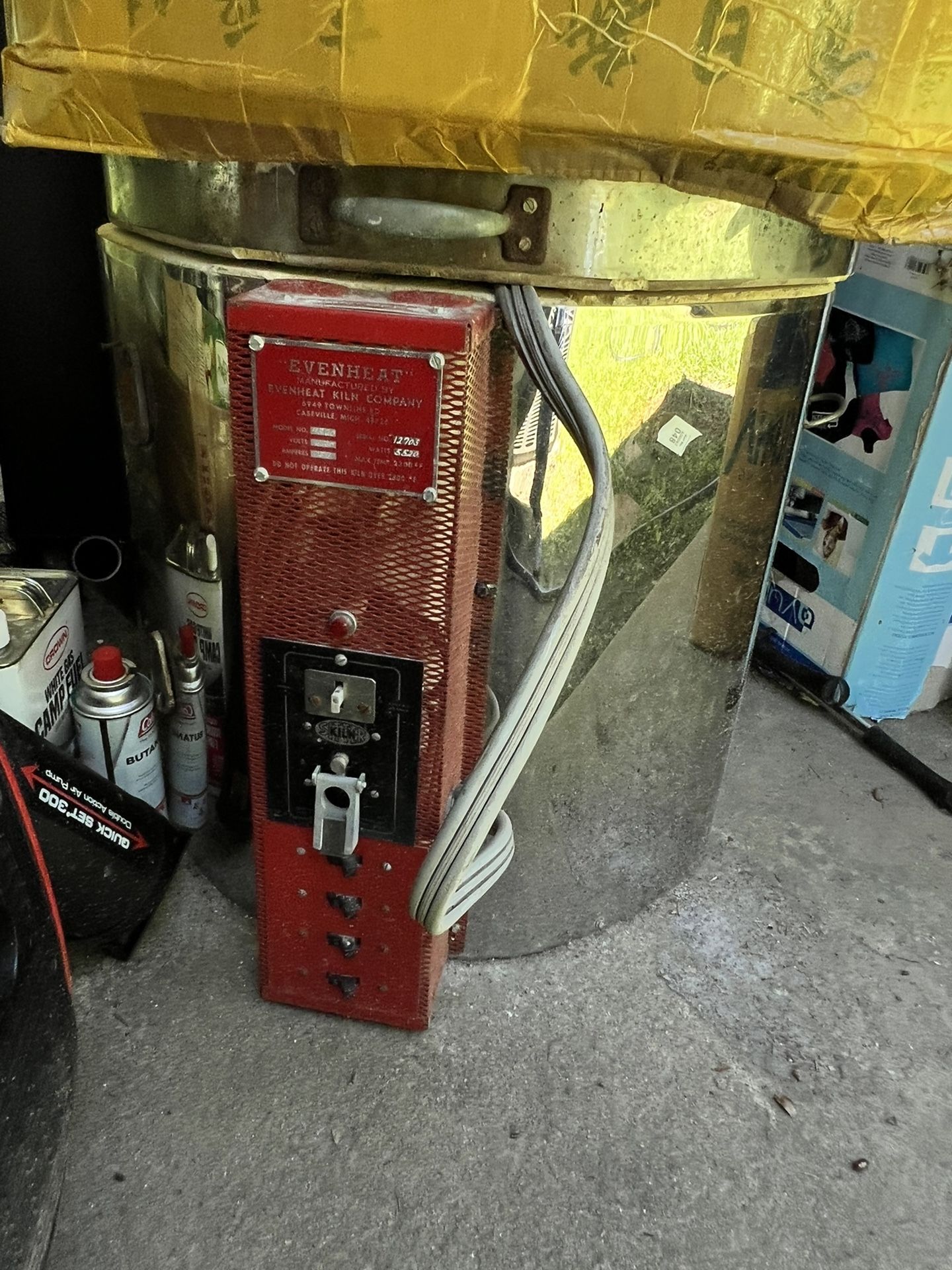 Even heat Firing Kiln For Ceramic Making Excellent Condition