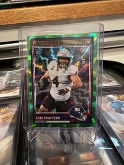 Cam Skattebo NY Giants rookie numbered card