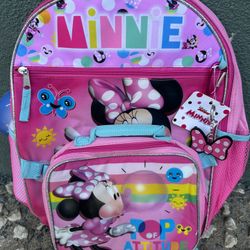 Minnie Mouse Girls Backpack 