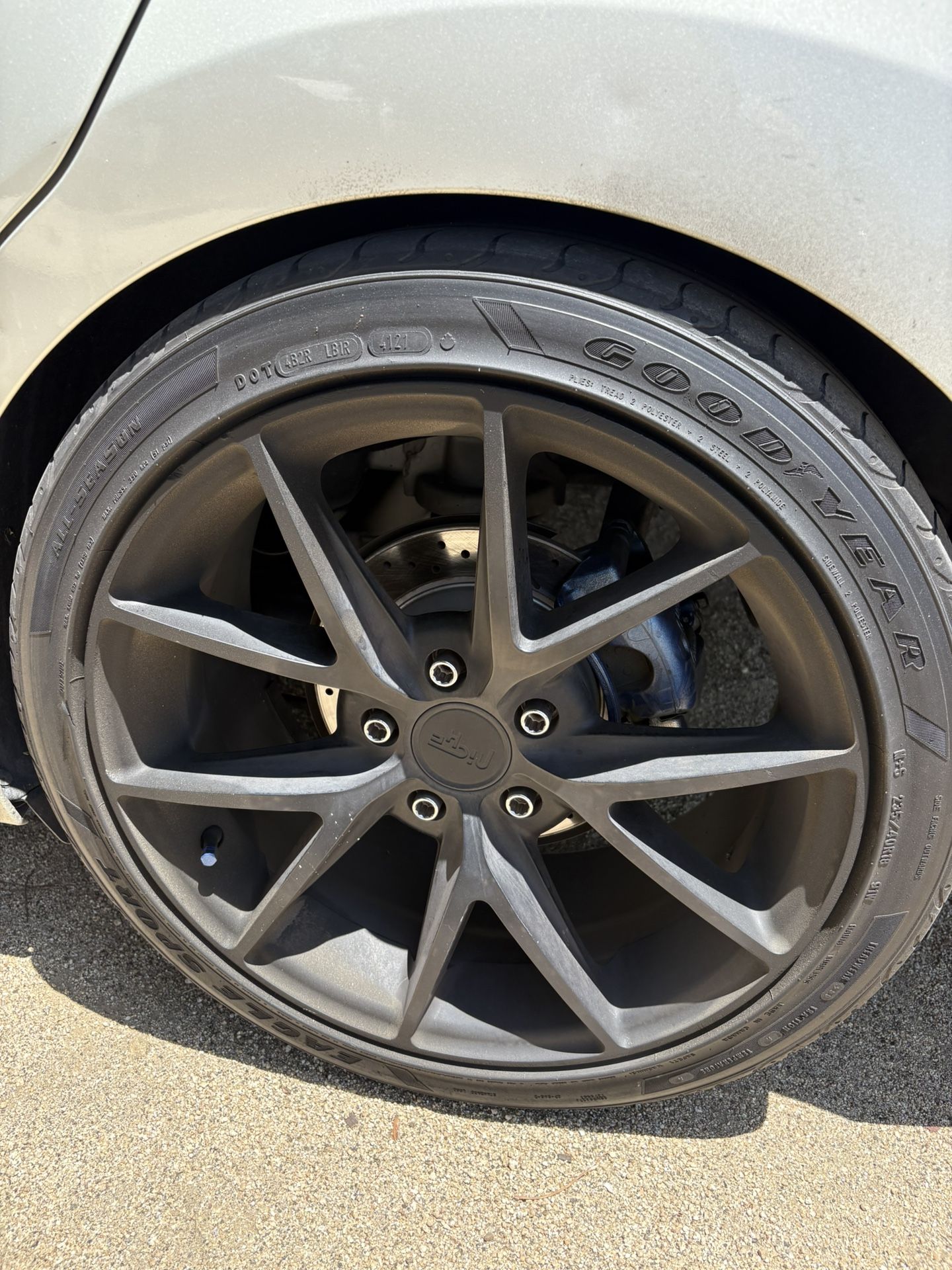 Niche 18” Black Rims