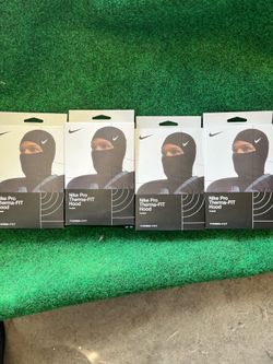 Nike Pro Therma-FIT Hood Ski Mask (Black) – New in Package