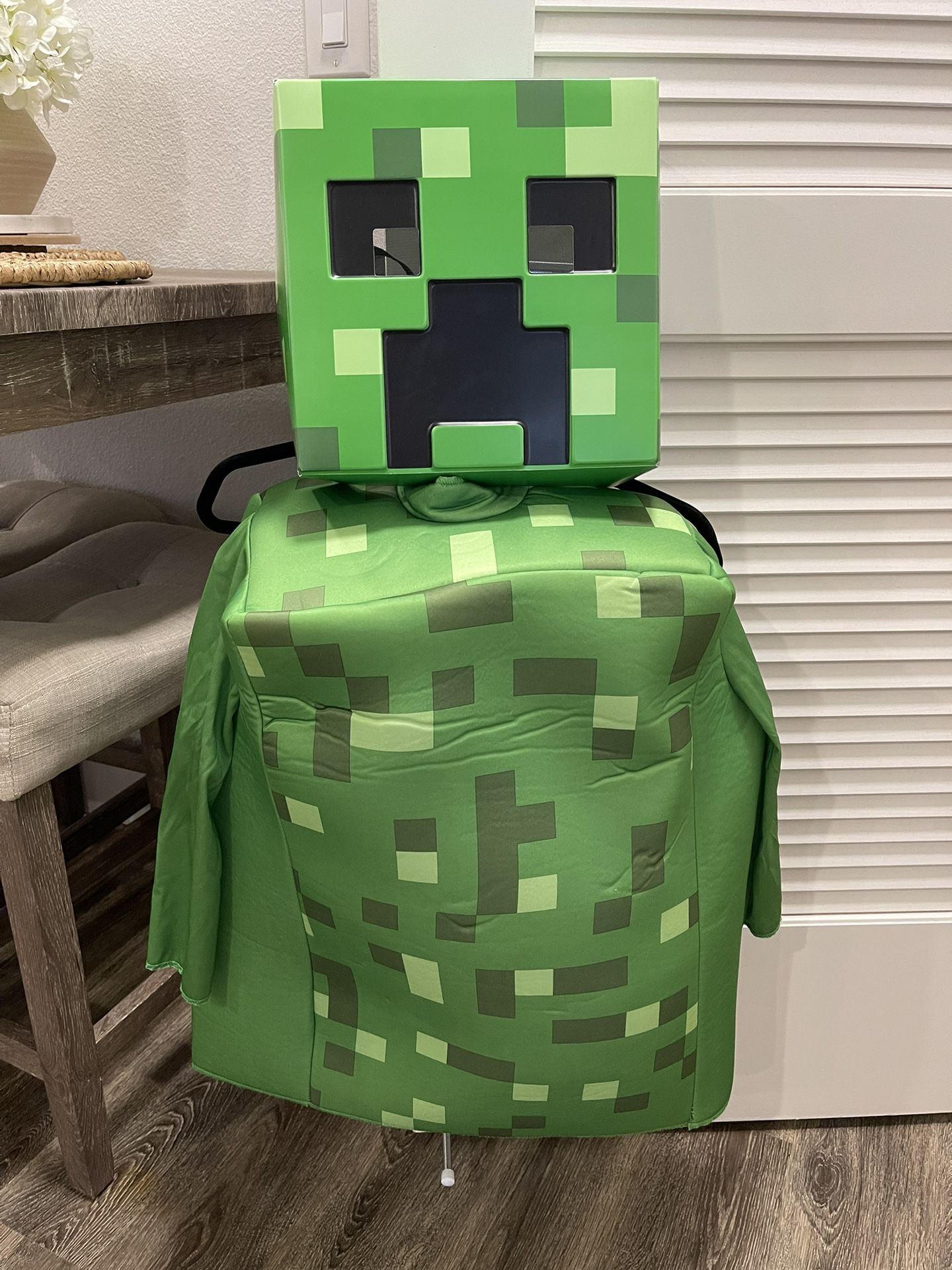 Minecraft Creeper Child Costume 