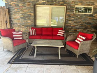 Patio conversation