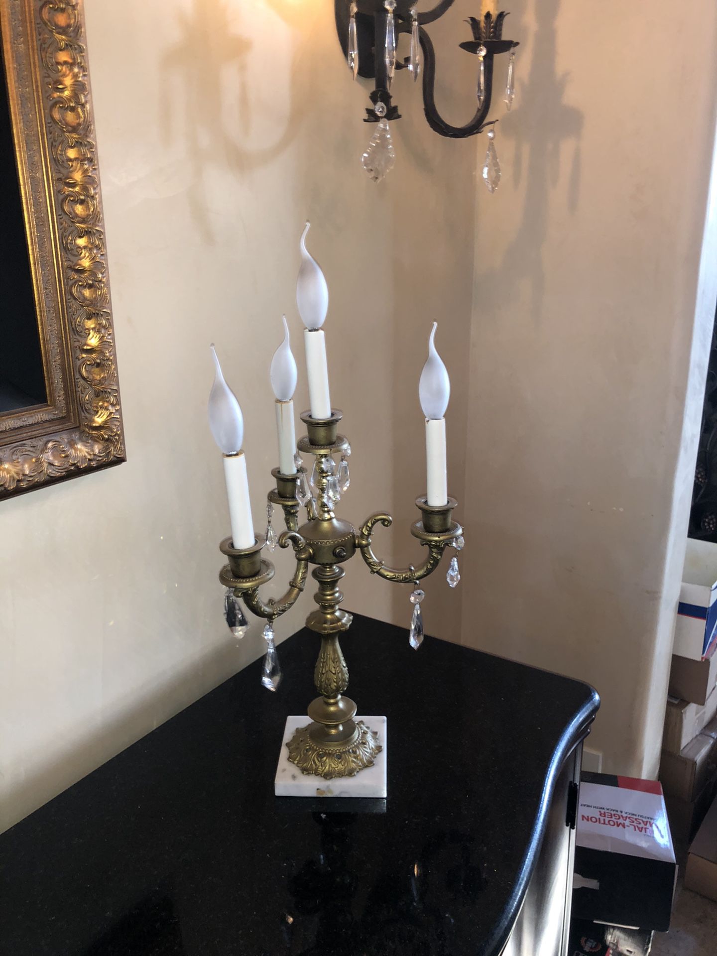 Antique candelabra fair condition
