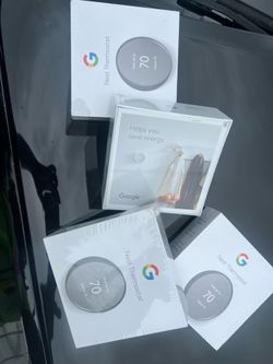 4 Google Thermostats