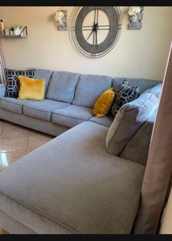 Beautiful Grey Sectional Couch from Ashley Furniture