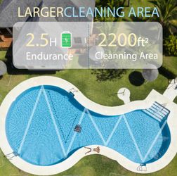 New Hinice Cordless Robotic Pool Cleaner