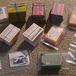 Baseball Card Collection, $250, All Or Nothing 