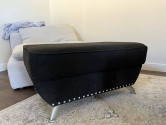 Black Ottoman