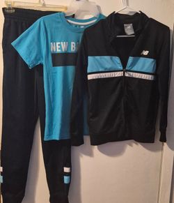 New Balance 3-Piece Boys Outfit Set size 16
