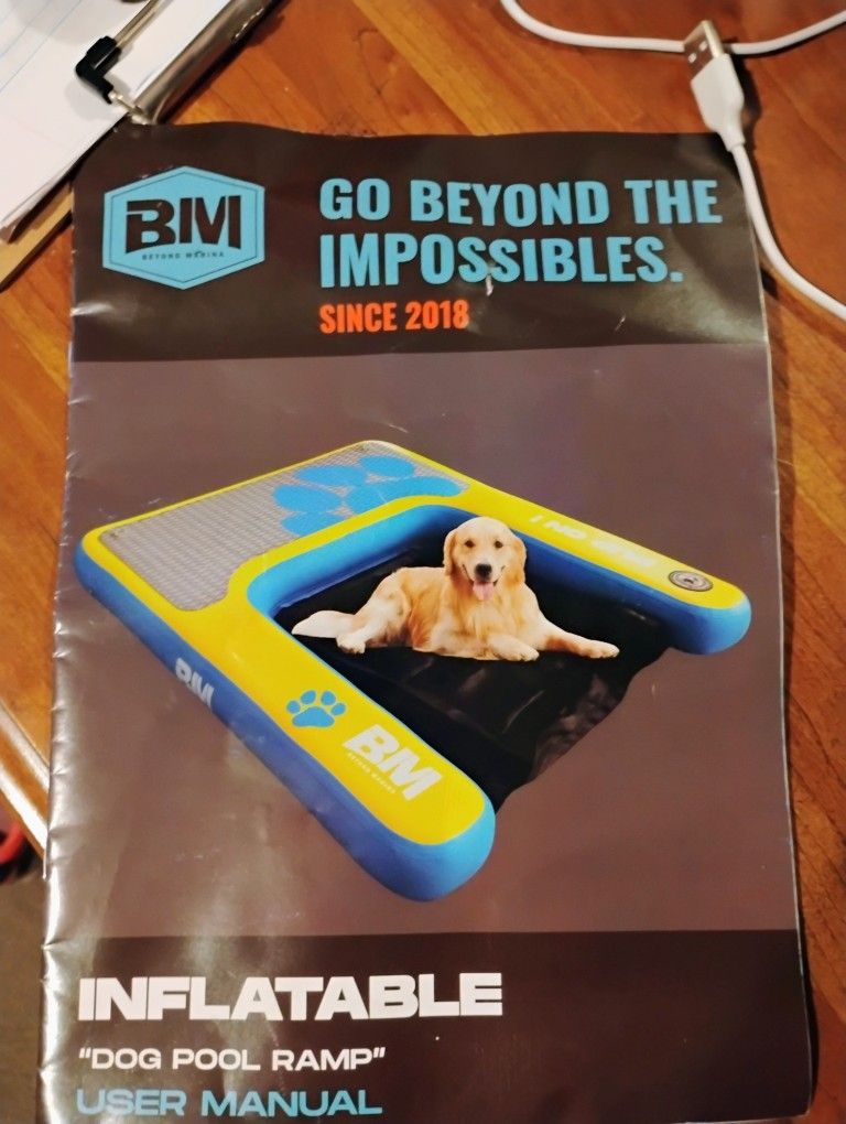Inflatable Dog Pool Ramp