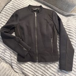 Versace Jeans Couture Black Structured Jacket 