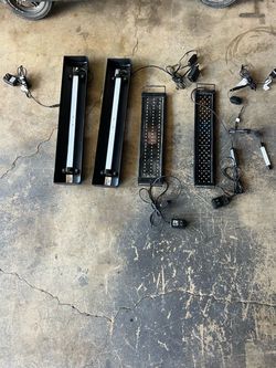 Aquarium LED Light Fixtures Lot of 4
