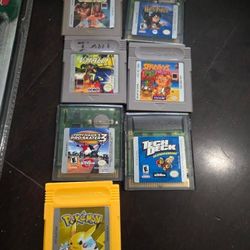 Gameboy And Gameboy Color Games Lot Pokémon 