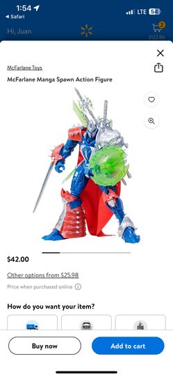 McFarlane Manga Spawn Figure