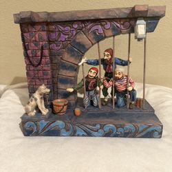 Disney Pirates of the Caribbean ''Jail Scene'' Figure by Jim Shore 