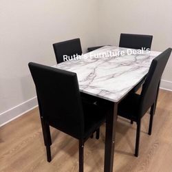 5-Pc Dining Table Set