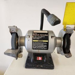 Craftsman 6" Bench Grinder with Gooseneck Light 