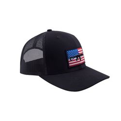 AR FLAG PATCH TRUCKER HAT