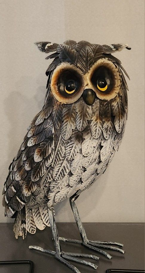 Owl - Metal Decor
