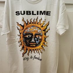 SUBLIME  40oz To Freedom T Shirt 