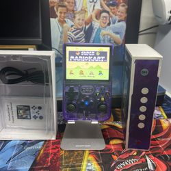 R36 Gaming Console Neon Purple 