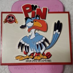 Disneyland Paris Pin Trading Time Zazu The Lion King 2025 Jumbo Pin LE 400