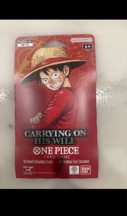One Piece Card Game OP-13 sleeved Booster Pack