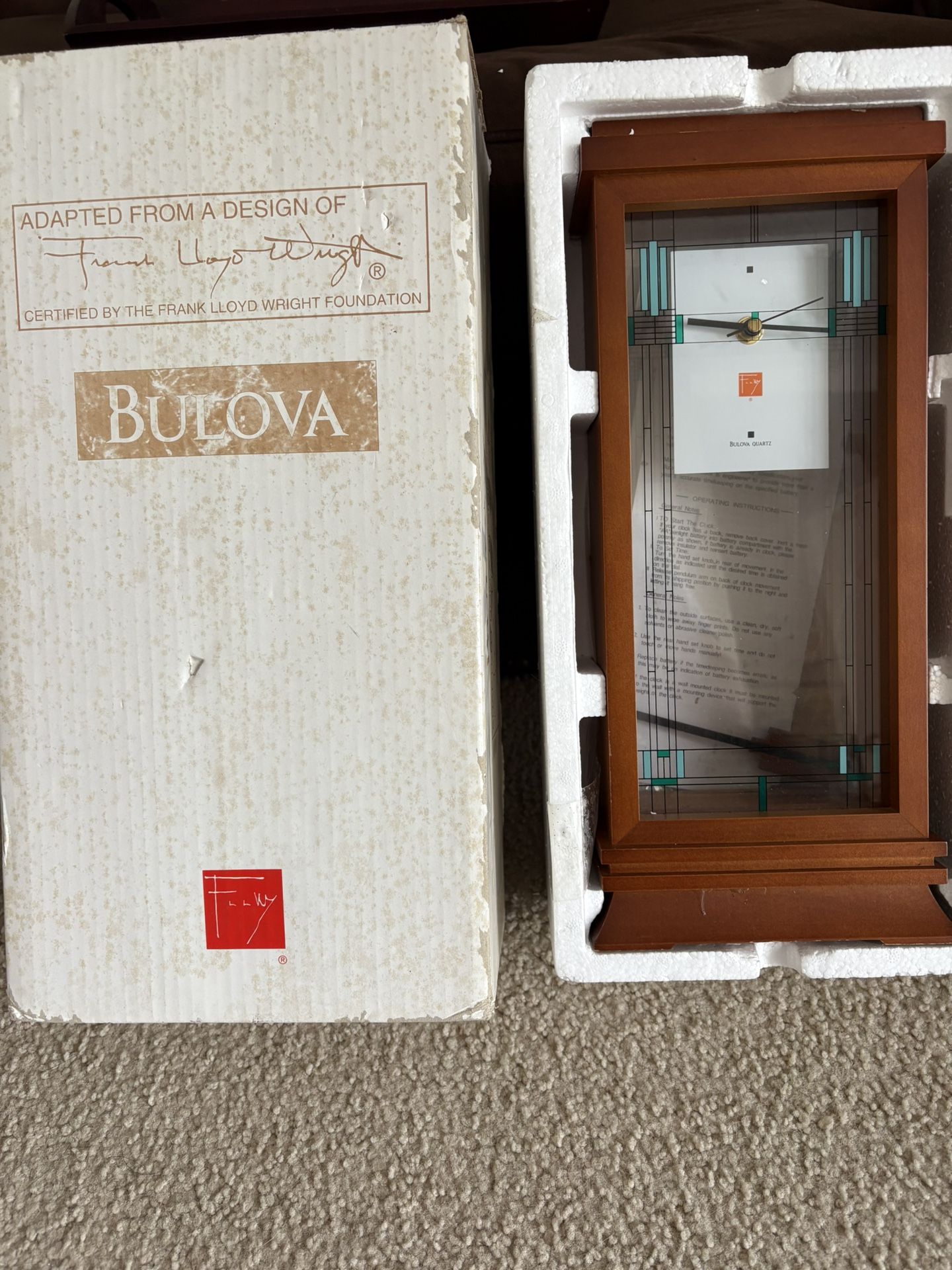 Bulova Clock