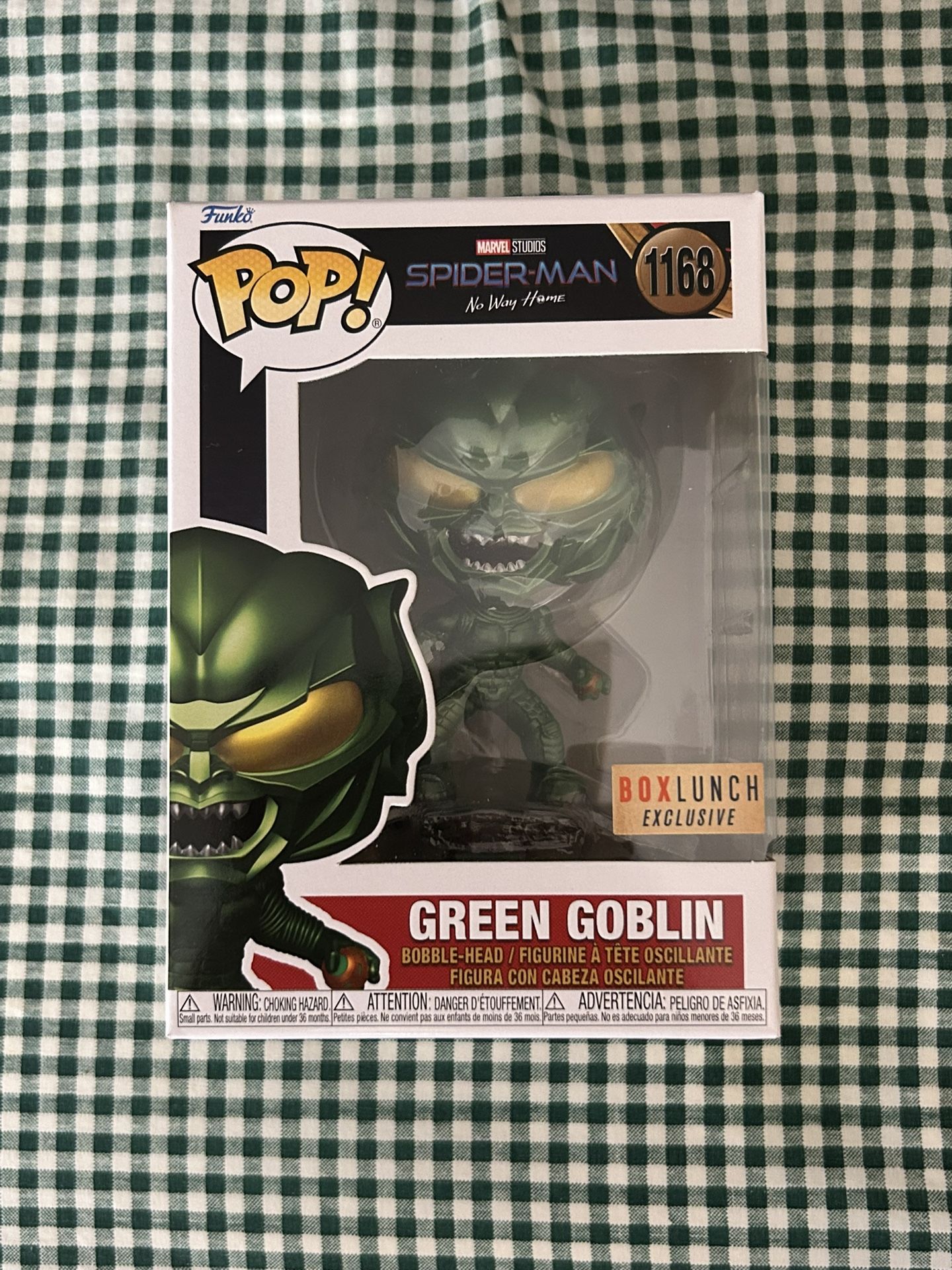 Marvel Spider-Man Green Goblin 1168 Boxlunch Funko Pop