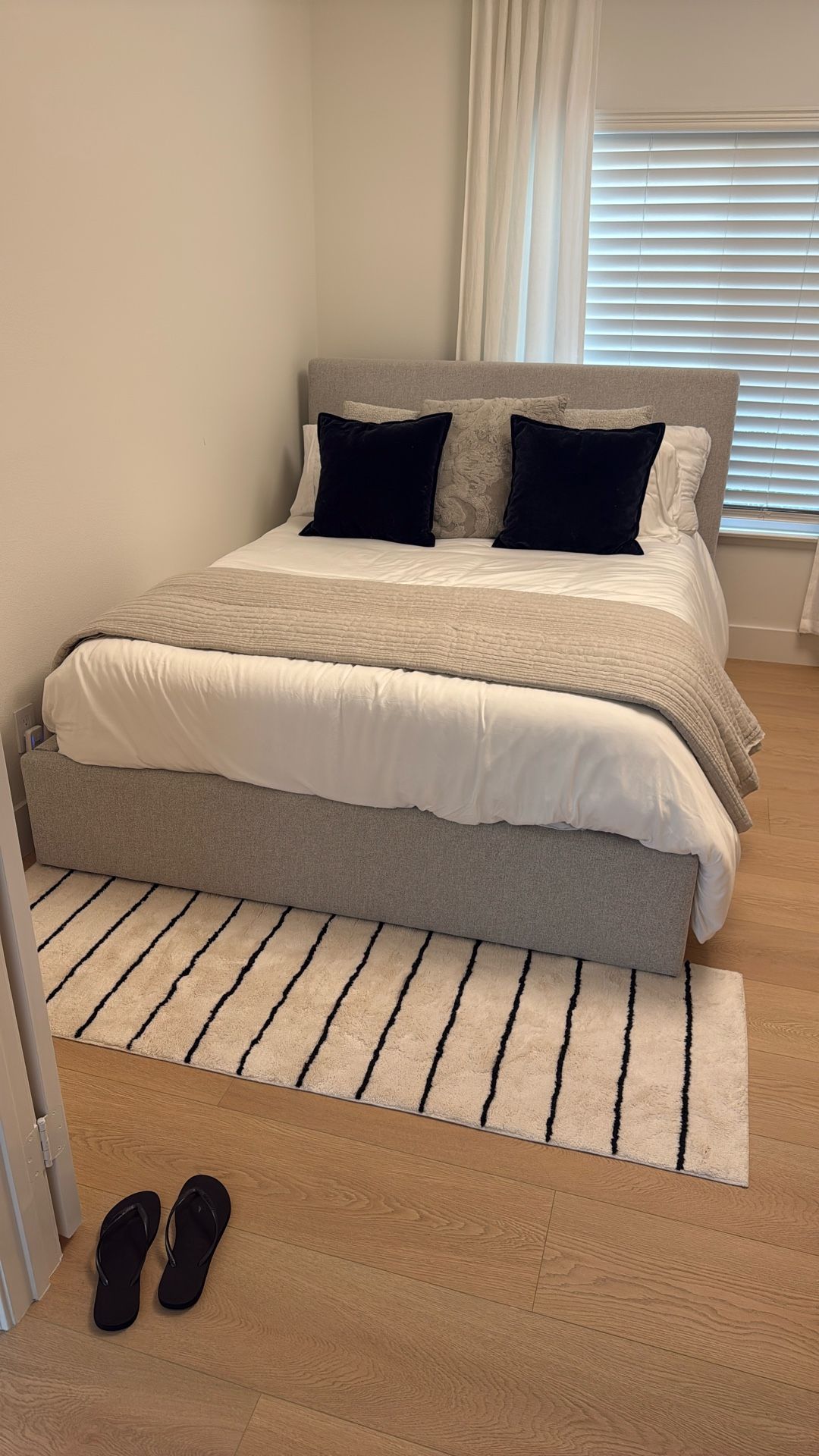 West Elm Bed Frame COMPLETE