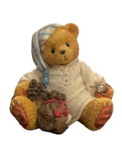 Cherished Teddies Ebearnezer Scrooge Bah Humbug Figurine 1994 Enesco