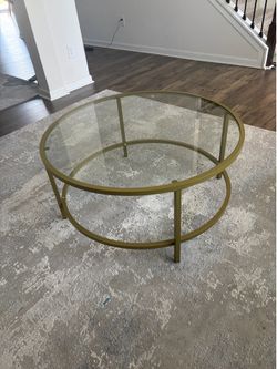 Glass Coffee table