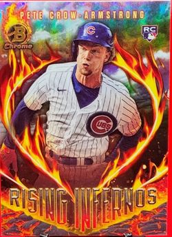 Pete Crow Armstrong 2 Cards NATIONAL LEAGUE ROOKIE OF THE YEAR 2025 ?