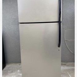 GE Beautiful Stainless Steel Refrigerator,