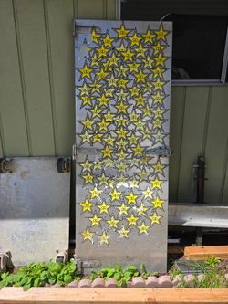 Door aluminum from a refrigerator, reefer