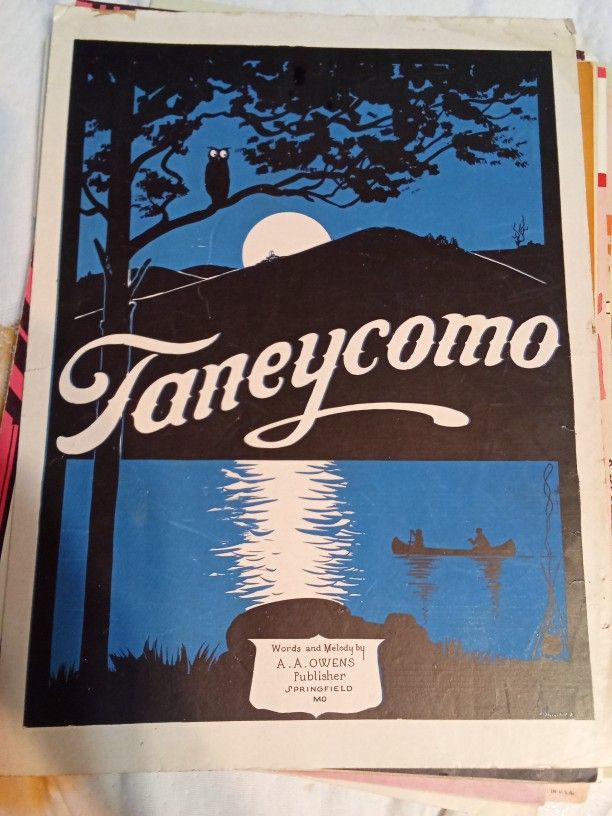 665 Pieces Of Vintage Sheet Music