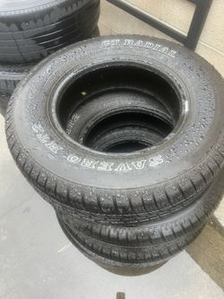 4 Tires 225/75r16
