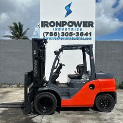 2015 Toyota 8FD40U 8200 lb Diesel Forklift Powered By Toyota Diesel Engine