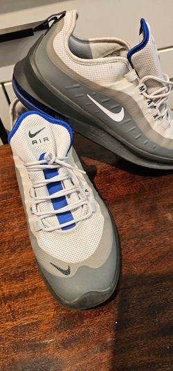 Nike Air Max Axis AA2146-016 Size 10.5 Used White/Gray/blue 2019s Made In India