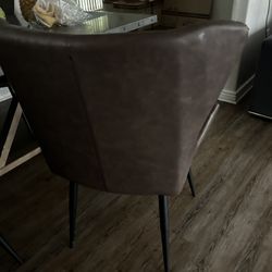 Brown Dinning Room Chairs