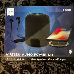 Muze by Vivitar Wireless Audio / wireless arbuds - wireless speaker - wireless charger